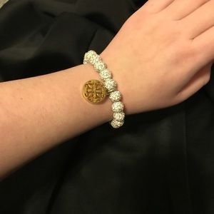 White Pixie Jewels Rustic Cuff